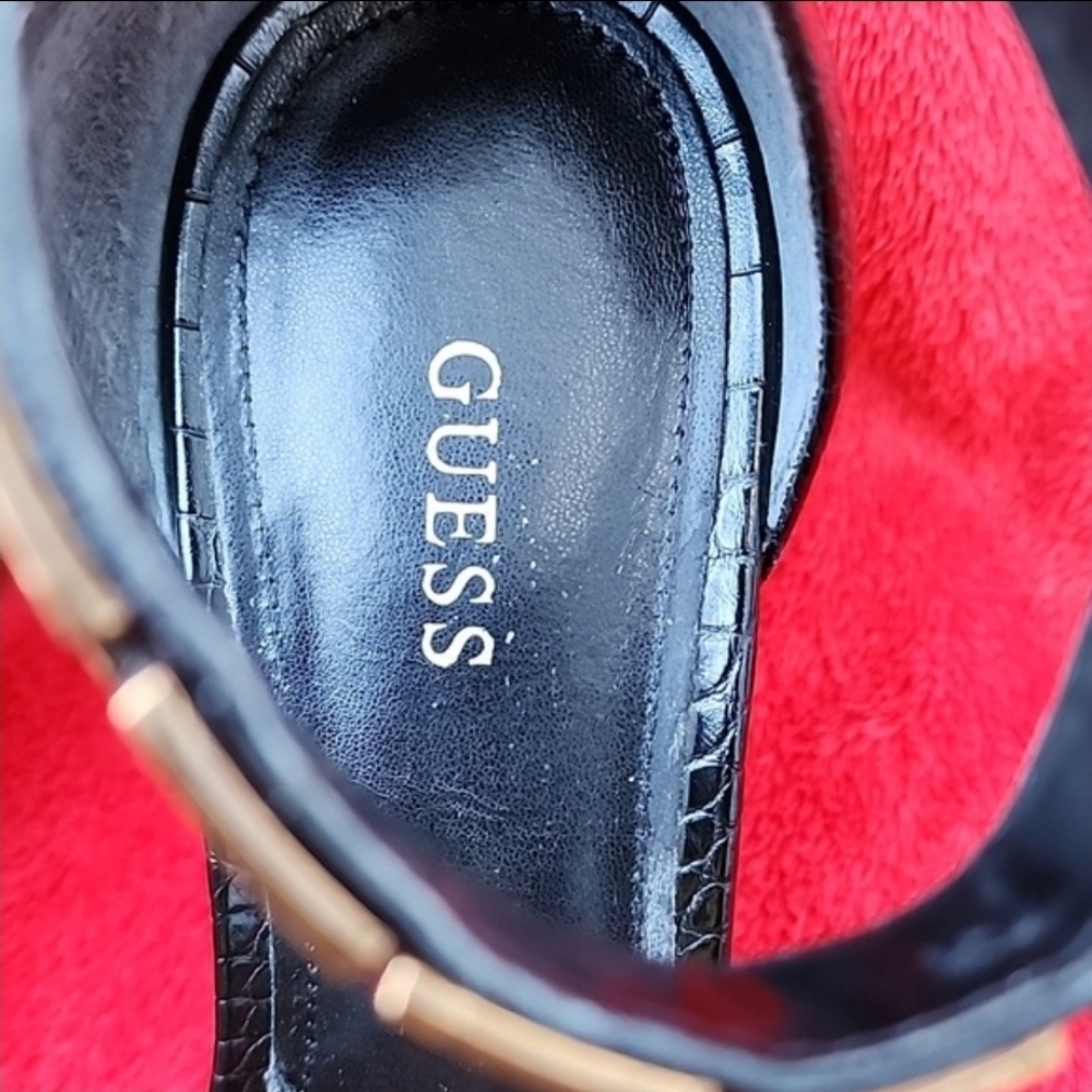 Black Strap Heels - Picture 9 of 12